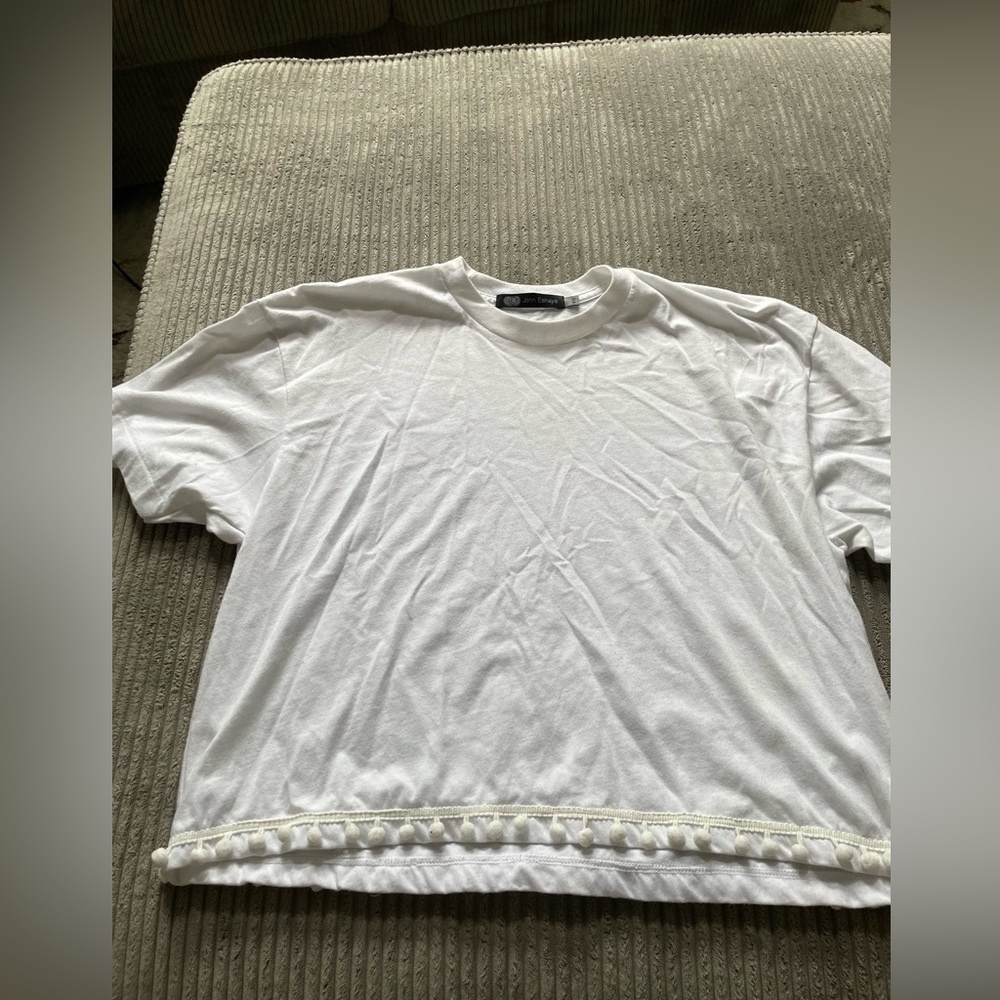 JET John Eshaya Pom Pom Blouse Small‎